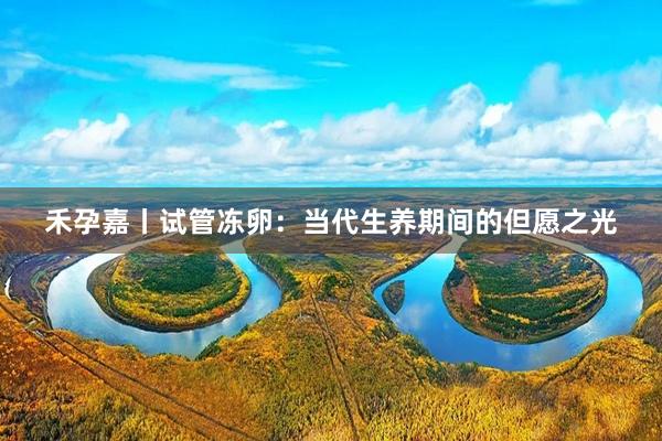 禾孕嘉丨试管冻卵：当代生养期间的但愿之光